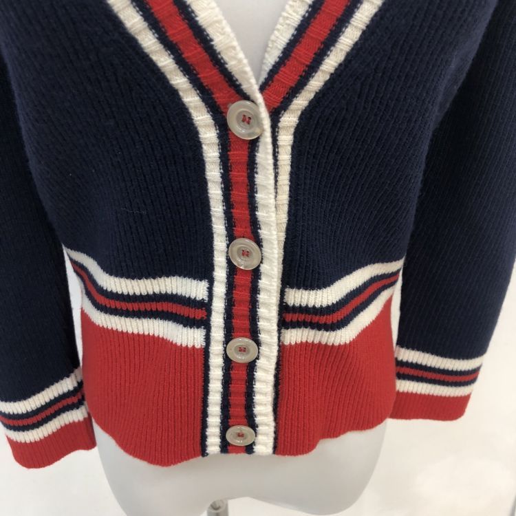 Gucci Gucci Ruffle Trim Cardigan Size M Size M / US 6-8 / IT 42-44 - 7 Thumbnail