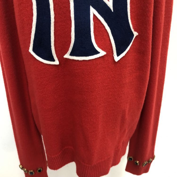 Gucci Gucci x New York Yankees Logo Jewel Knit Sweater Size S Size US S / EU 44-46 / 1 - 12 Thumbnail