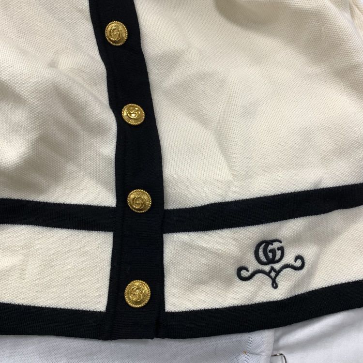 Gucci Gucci Logo Button Cardigan Size XS Size XS / US 0-2 / IT 36-38 - 6 Thumbnail