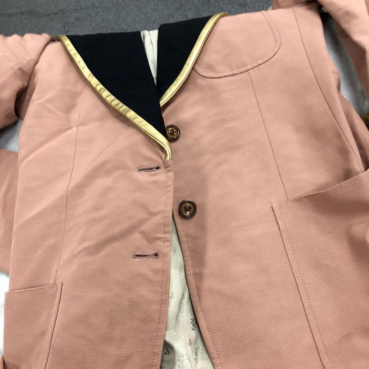 Gucci Gucci Soave Amore Contrast Trim Blazer Size 40 Size S / US 4 / IT 40 - 7 Thumbnail