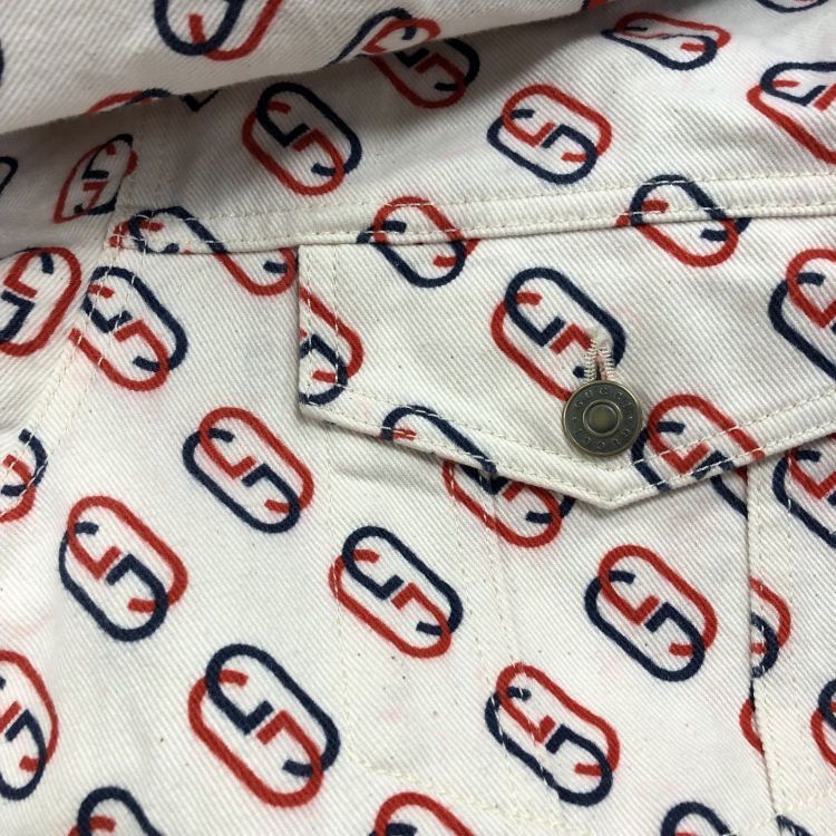 Gucci Gucci Interlocking G Denim Jacket US S Size US S / EU 44-46 / 1 - 9 Thumbnail