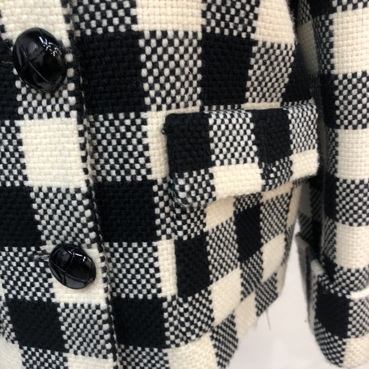 Gucci Gucci Checkered Wool Blazer Size 36 Size XS / US 0-2 / IT 36-38 - 7 Thumbnail