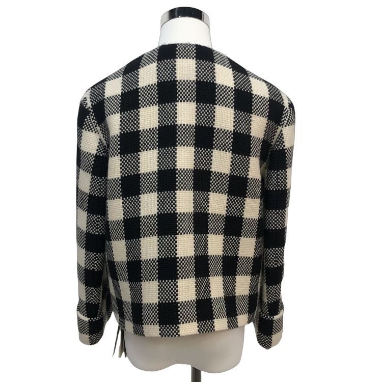 Gucci Gucci Checkered Wool Blazer Size 36 Size XS / US 0-2 / IT 36-38 - 2 Thumbnail