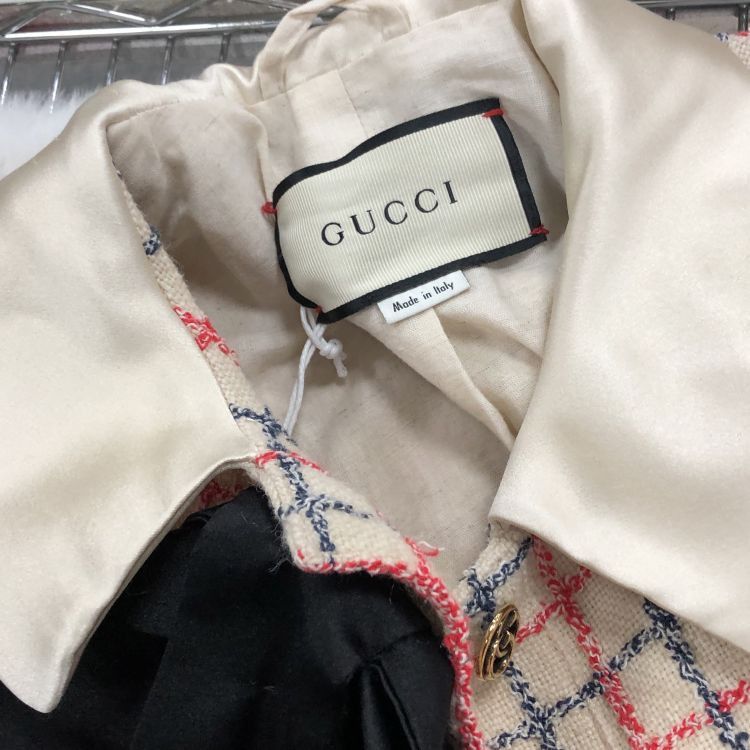 Gucci Gucci Plaid Tweed Jacket Size 42 Size M / US 6-8 / IT 42-44 - 6 Thumbnail