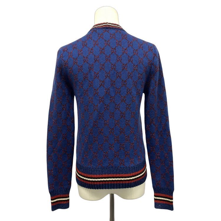 Gucci Gucci GG Monogram Cardigan Size XS Size XS / US 0-2 / IT 36-38 - 2 Thumbnail