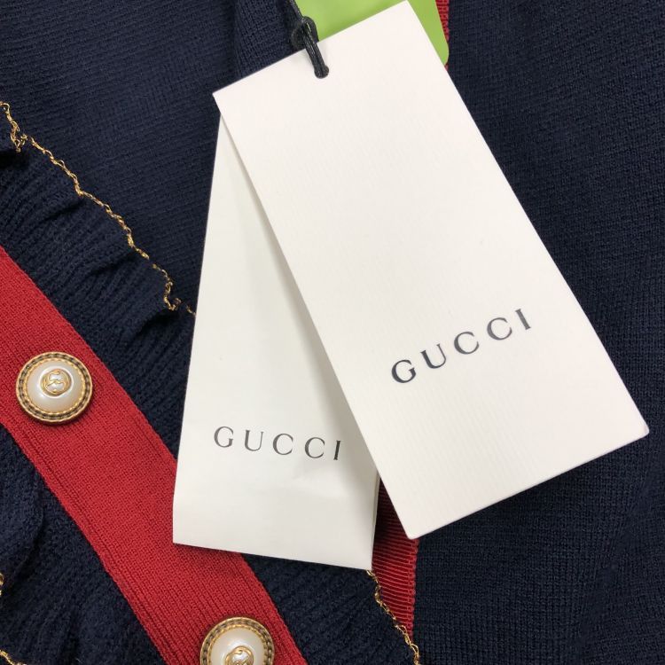 Gucci Gucci Stripe Knit Dress Size S Size S / US 4 / IT 40 - 10 Thumbnail