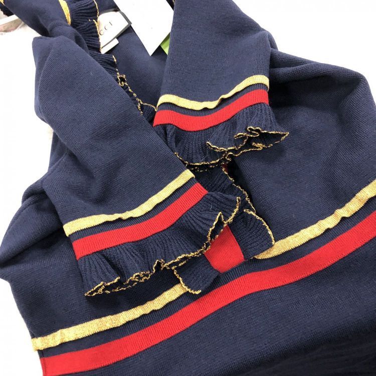 Gucci Gucci Stripe Knit Dress Size S Size S / US 4 / IT 40 - 7 Thumbnail