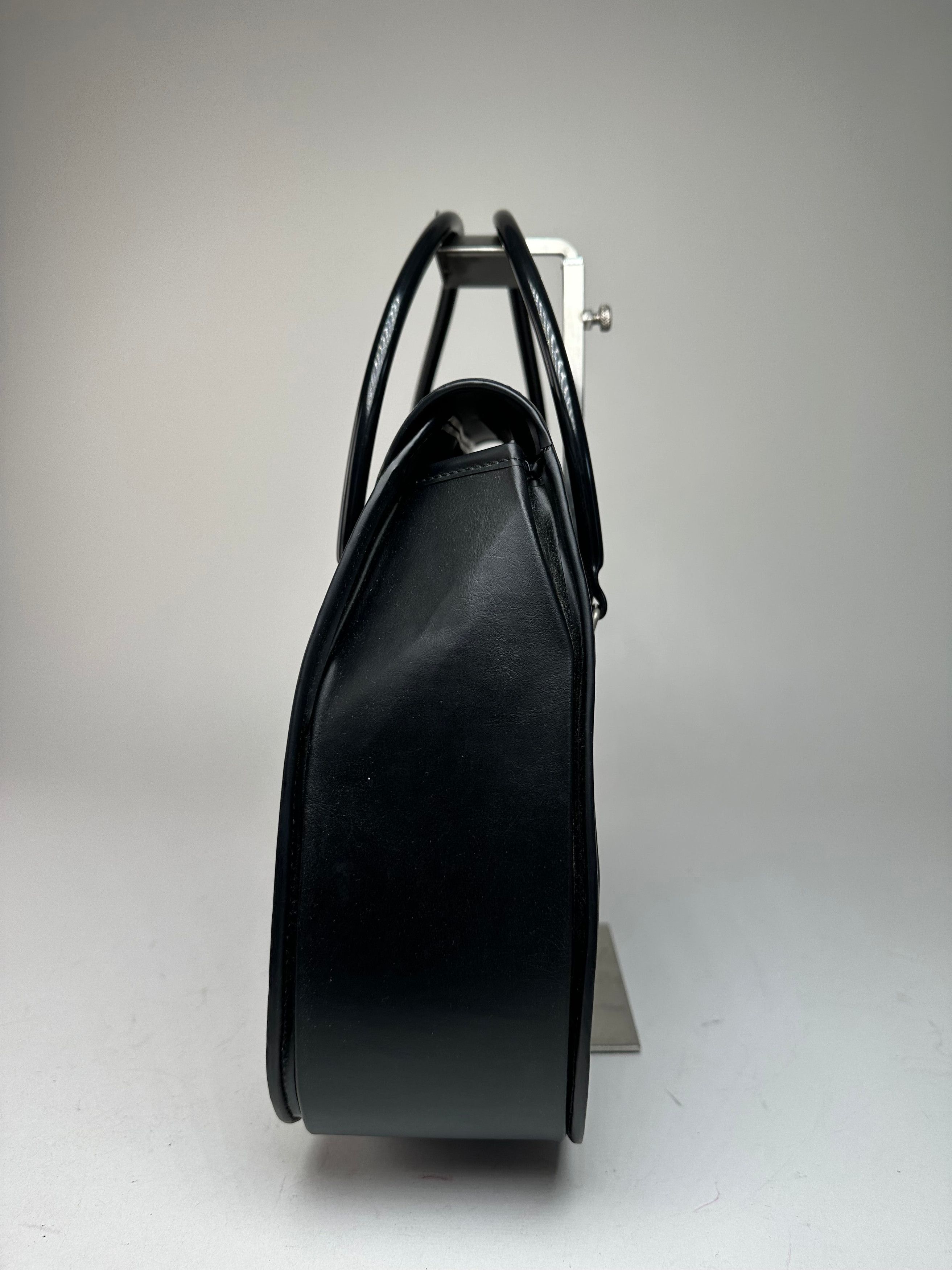 Comme des Garcons Vintage Comme des Garçons Patent Quilted Top-Handle Bag Blac Size ONE SIZE - 7 Thumbnail
