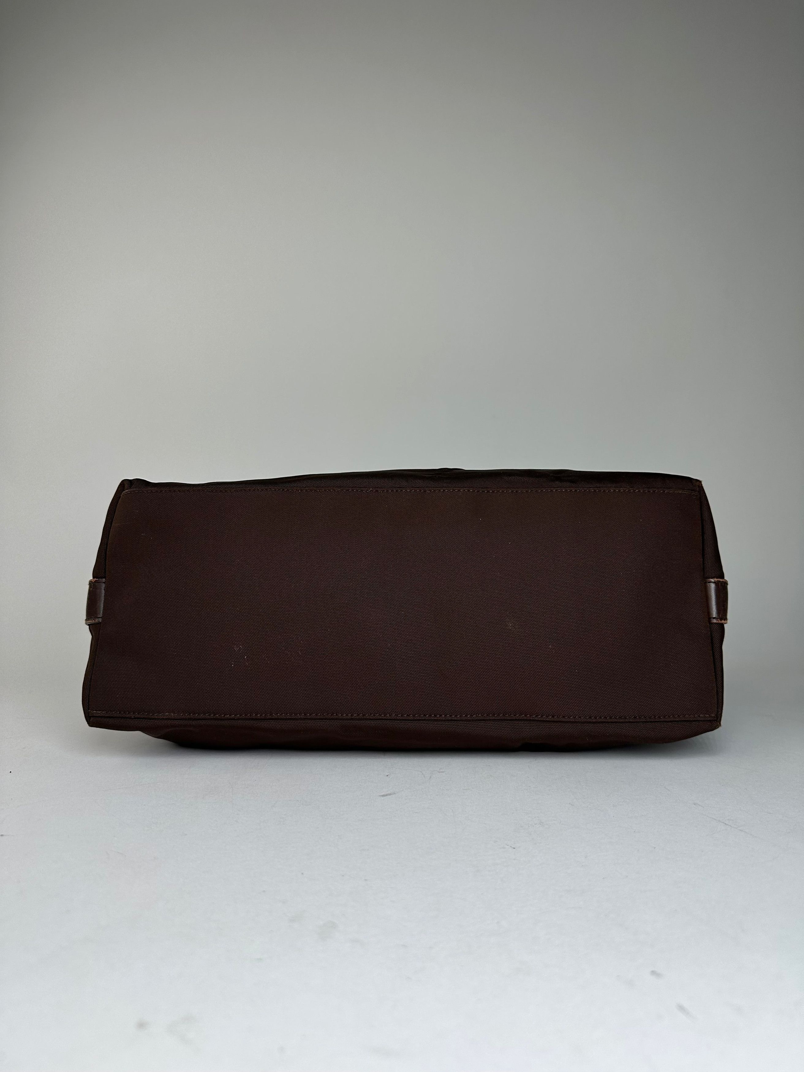 Gucci Vintage Fabric Shoulder Bag Brown Size ONE SIZE - 9 Thumbnail