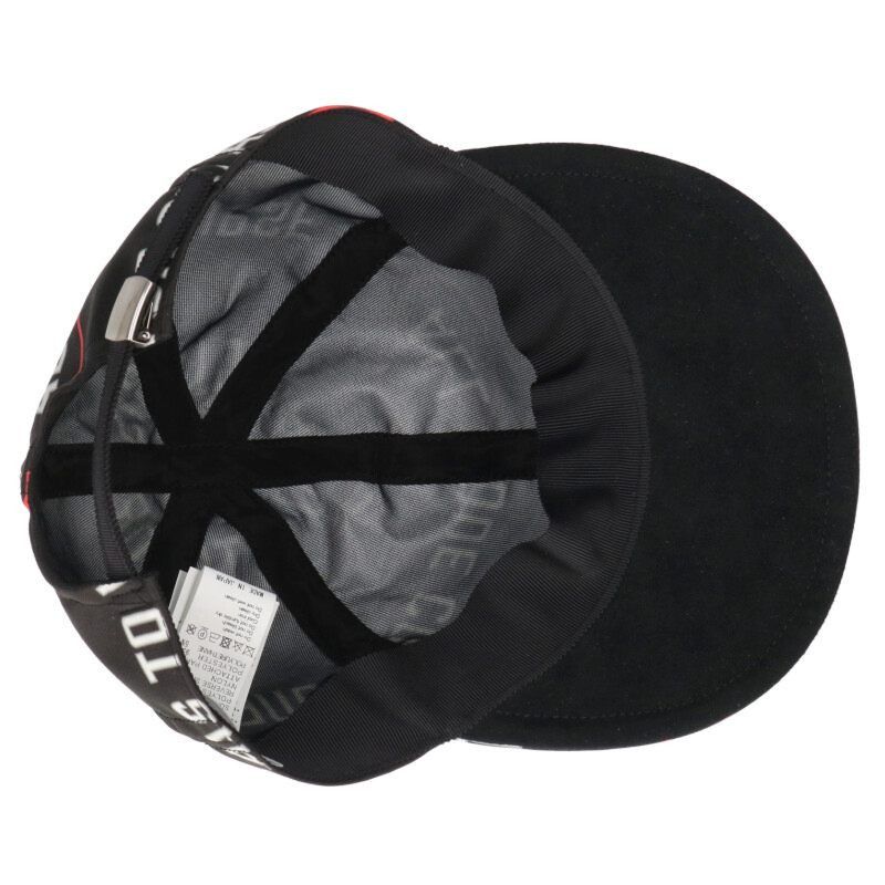 Sacai Sacai All-Over Print Hat Black One Size Size ONE SIZE - 3 Thumbnail