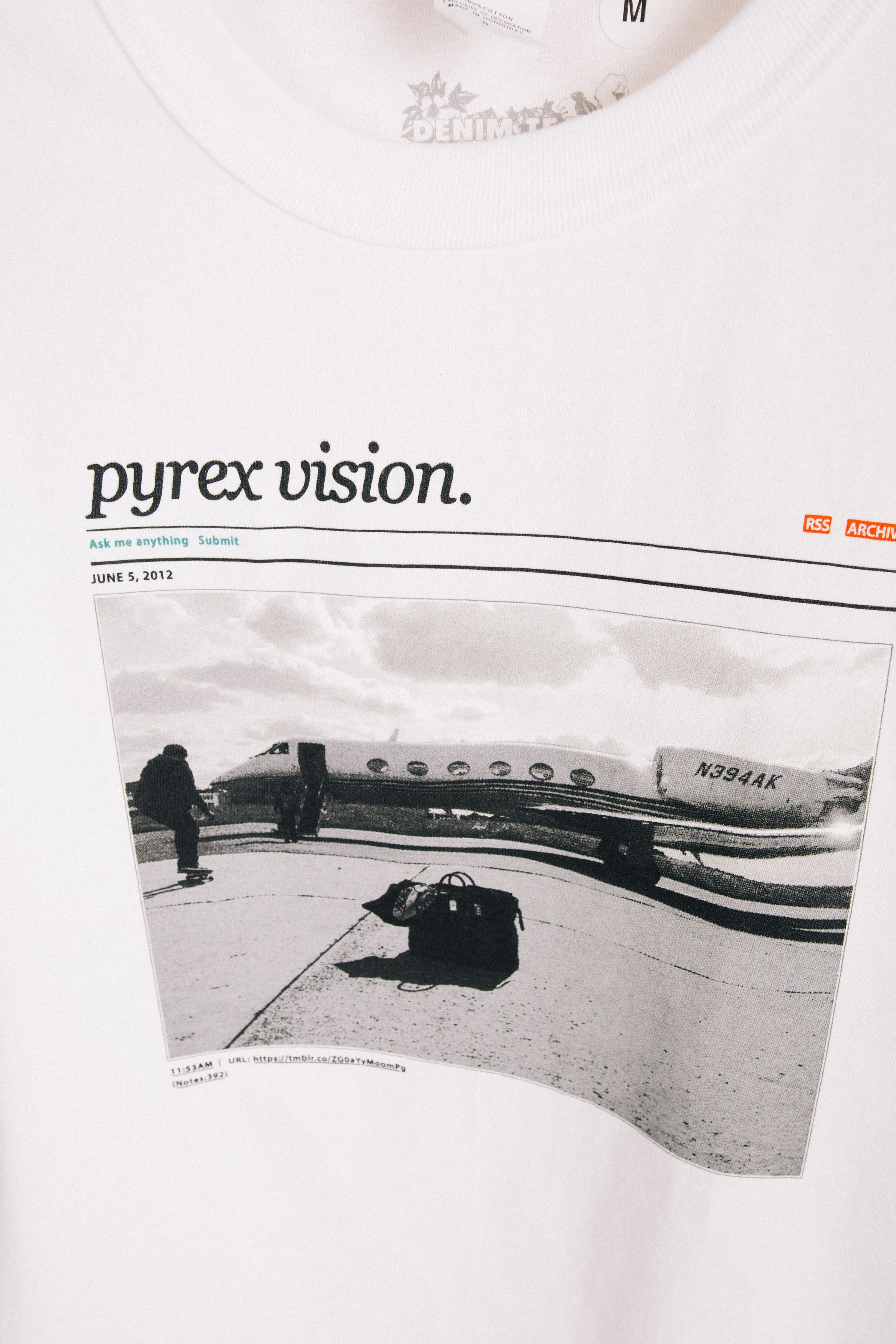 Off-White Denim Tears Pyrex Vision Shirt Virgil MCA | Grailed