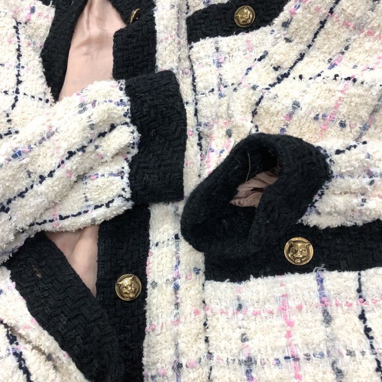 Gucci Gucci Plaid Tweed Jacket Size 42 Size M / US 6-8 / IT 42-44 - 8 Thumbnail