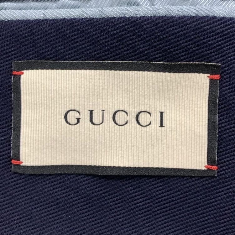 Gucci Gucci Shark Patch Logo Blazer Navy Size 48 Size 38R - 3 Thumbnail
