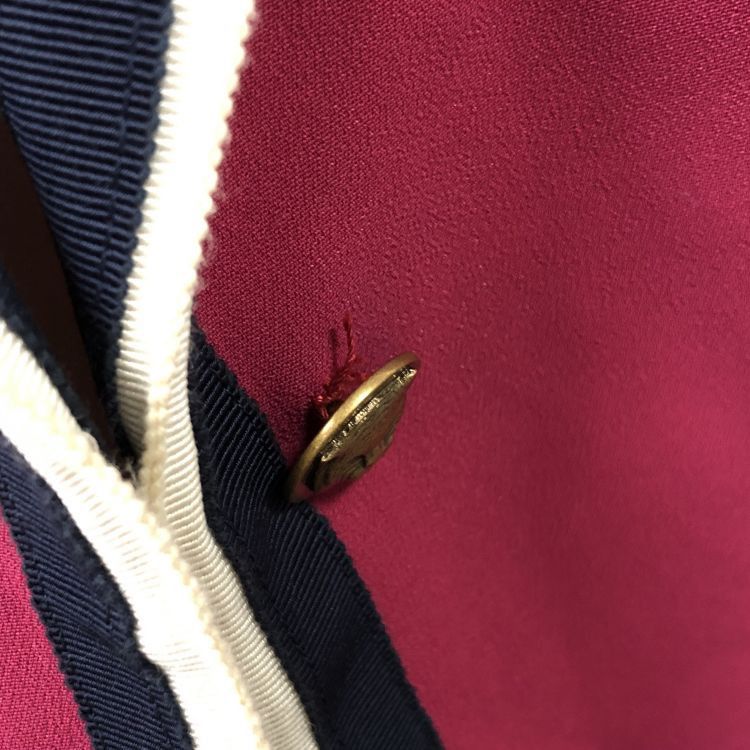Gucci Gucci Burgundy Trimmed Blazer Size 40 Size S / US 4 / IT 40 - 11 Thumbnail