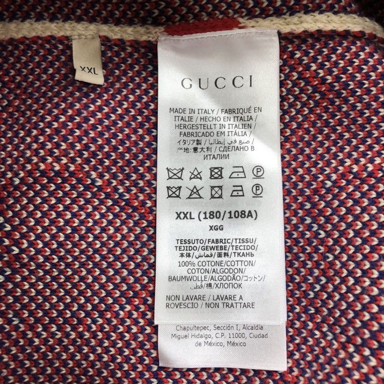 Gucci Gucci Heart GG Knit Sweater Size XXL Size US XXL / EU 58 / 5 - 4 Thumbnail