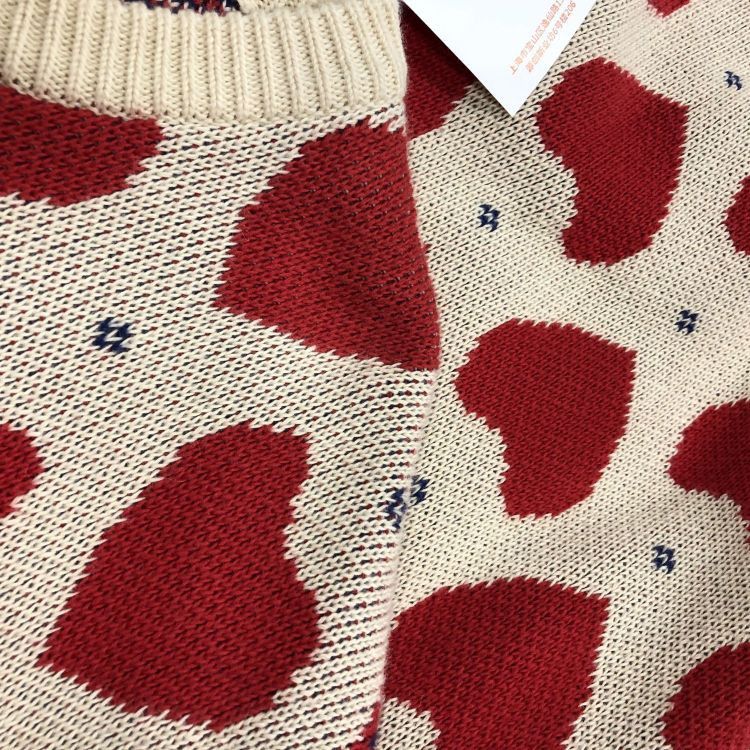 Gucci Gucci Heart GG Knit Sweater Size XXL Size US XXL / EU 58 / 5 - 7 Thumbnail