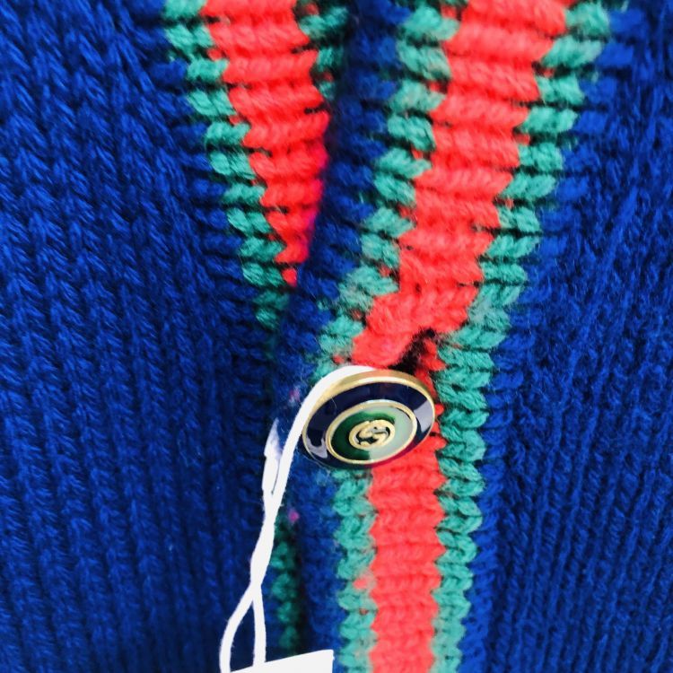 Gucci Gucci N Letter Wool Cardigan Size M Size US M / EU 48-50 / 2 - 6 Thumbnail