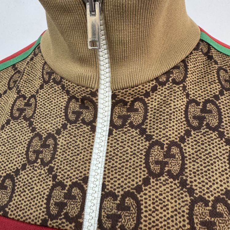 Gucci Gucci GG Logo Colorblock Track Jacket Size M Size US M / EU 48-50 / 2 - 7 Thumbnail