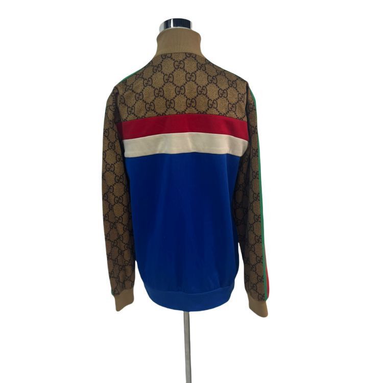Gucci Gucci GG Logo Colorblock Track Jacket Size M Size US M / EU 48-50 / 2 - 2 Thumbnail