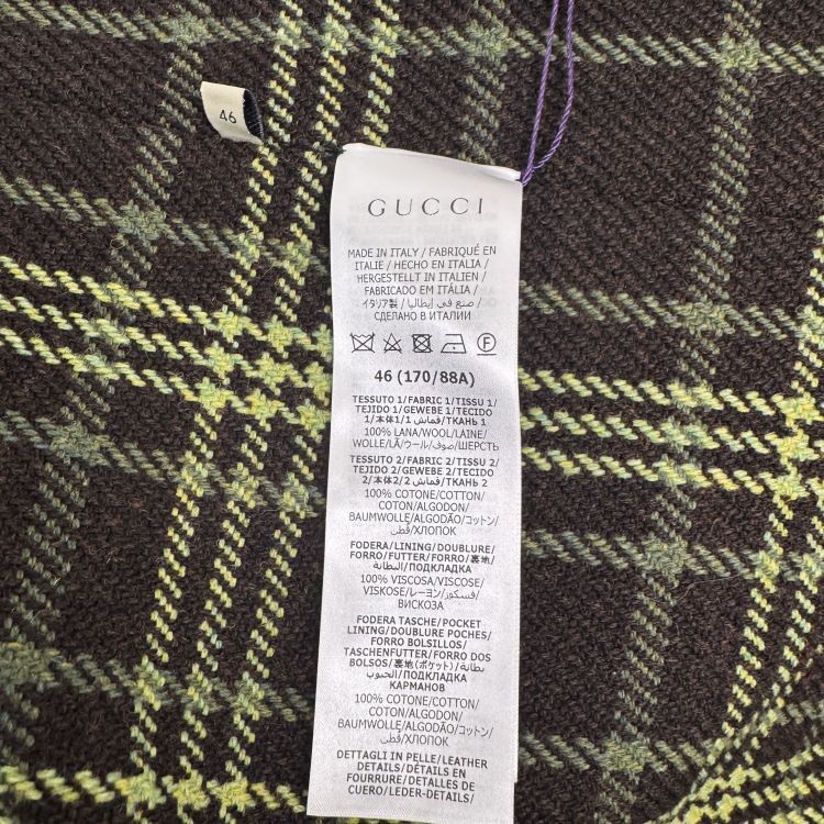Gucci Gucci Corduroy Collar Wool Blend Coat Size S Size US S / EU 44-46 / 1 - 4 Thumbnail