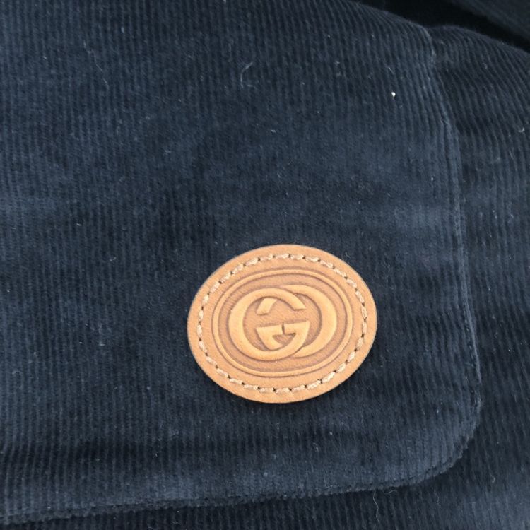 Gucci Gucci Corduroy Logo Patch Jacket Size 46 Size US S / EU 44-46 / 1 - 5 Thumbnail