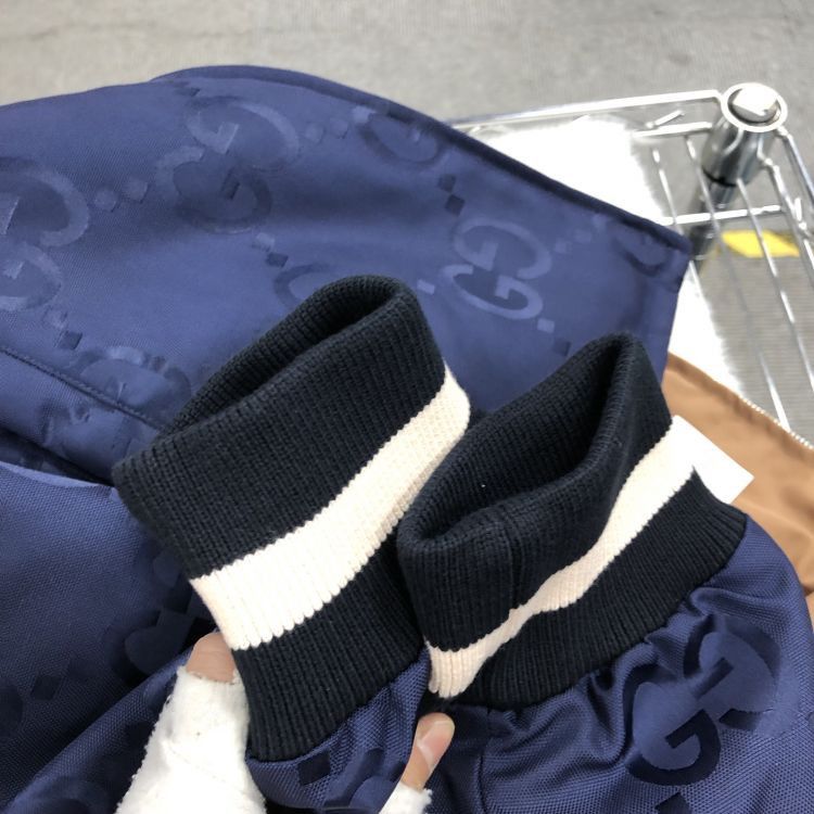 Gucci Gucci GG Monogram Reversible Bomber Jacket Size M Size US M / EU 48-50 / 2 - 10 Thumbnail