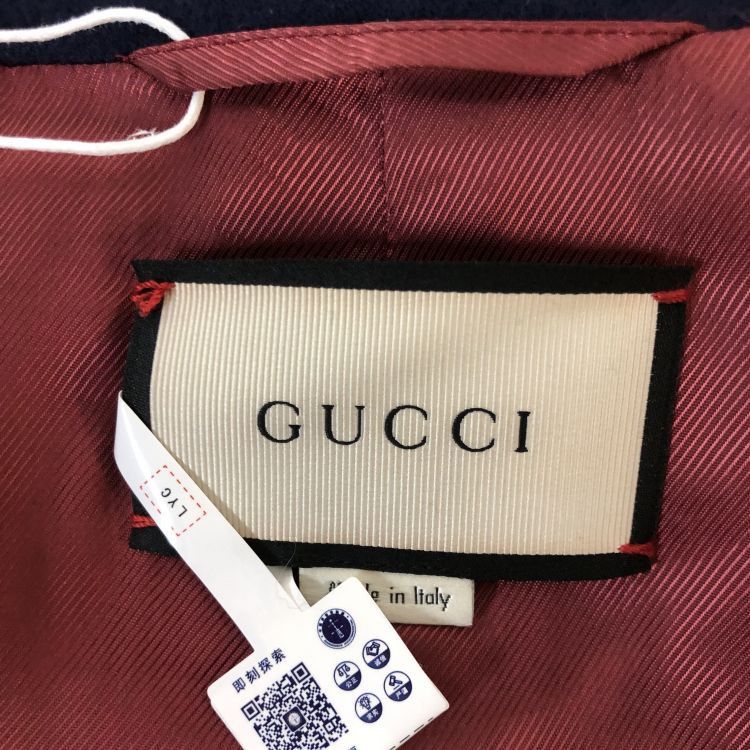 Gucci Gucci Butterfly Embroidery Wool Peacoat Size 38 Size XS / US 0-2 / IT 36-38 - 3 Thumbnail