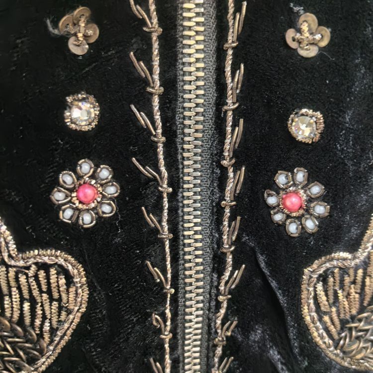 Gucci Gucci Embellished Leather Jacket Size 38 Size XS / US 0-2 / IT 36-38 - 8 Thumbnail