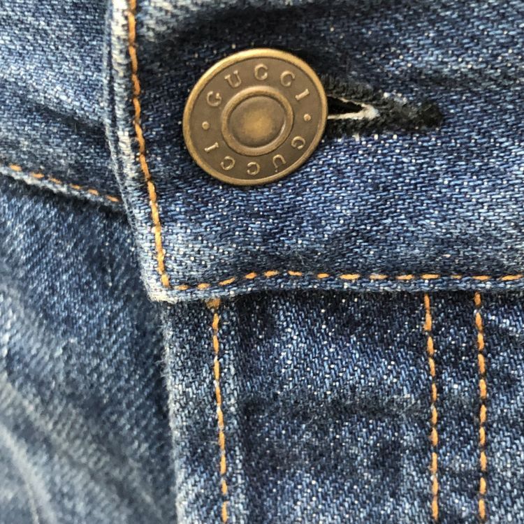 Gucci Gucci Donald Duck Patch Denim Shorts Size 26 Size 26" / US 2 / IT 38 - 6 Thumbnail