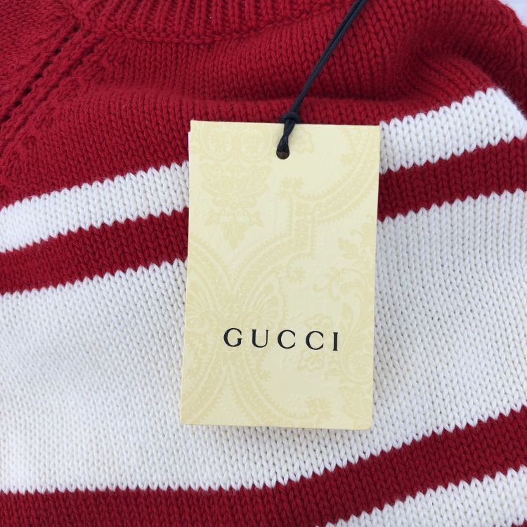 Gucci Gucci Striped Knit Sweater Size 12 Size S / US 4 / IT 40 - 4 Thumbnail