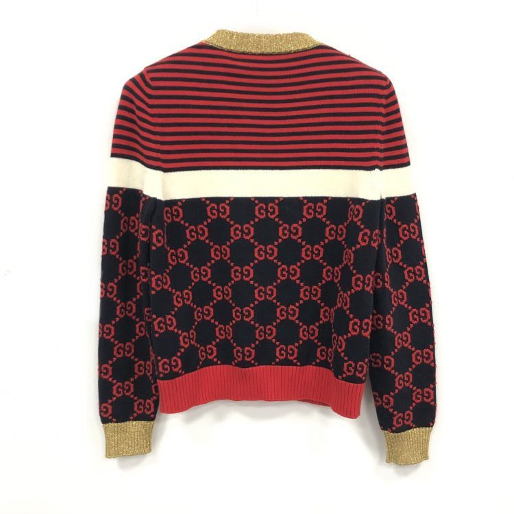 Gucci Gucci GG Logo Cardigan Size S Size S / US 4 / IT 40 - 2 Thumbnail