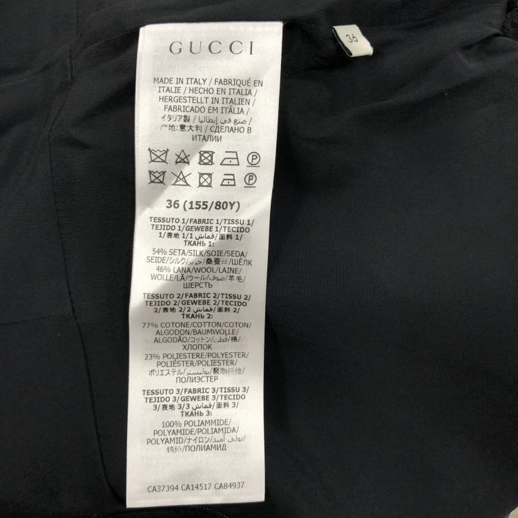 Gucci Gucci Lace Collar Colorblock Dress Size 36 Size XS / US 0-2 / IT 36-38 - 4 Thumbnail