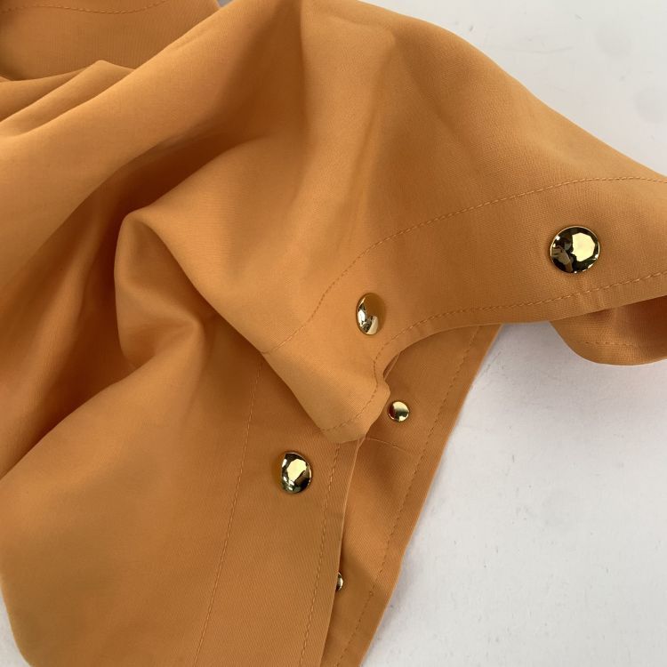 Gucci Gucci Gold Button Silk Wool Blouse Size IT 40 Size S / US 4 / IT 40 - 8 Thumbnail