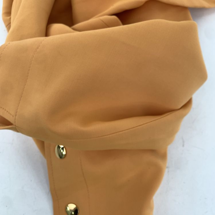 Gucci Gucci Gold Button Silk Wool Blouse Size IT 40 Size S / US 4 / IT 40 - 9 Thumbnail