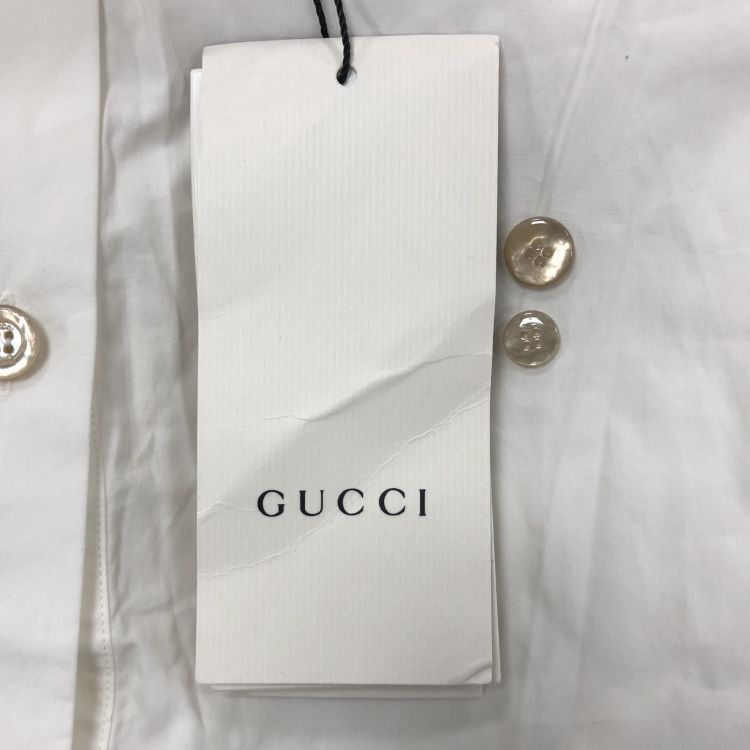 Gucci Gucci Lace Collar Button Up Shirt Size 40 Size S / US 4 / IT 40 - 6 Thumbnail