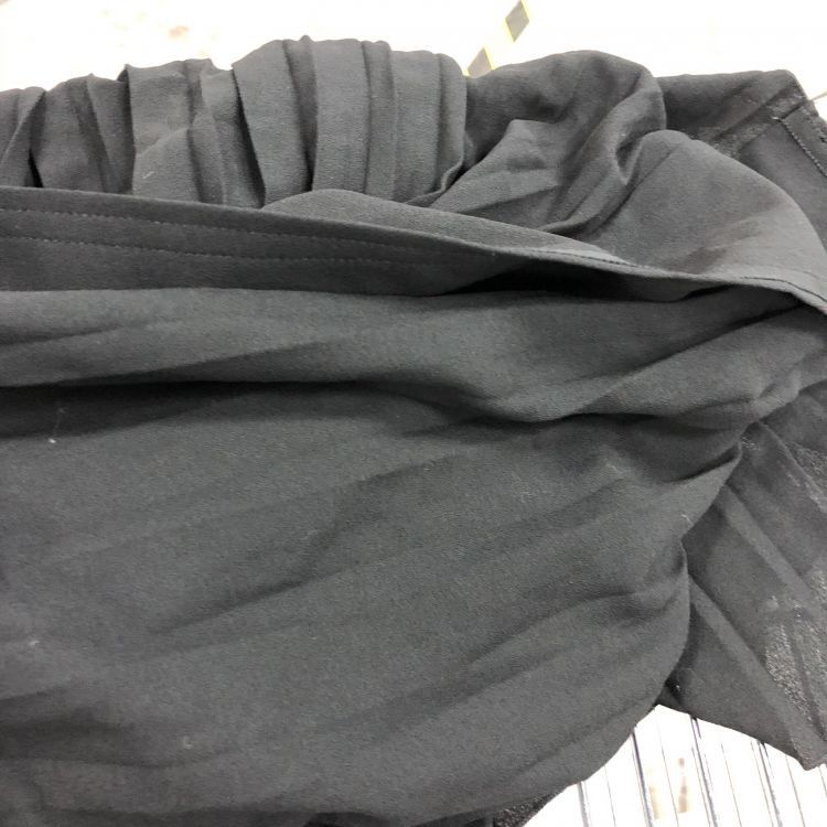 Gucci Gucci Black Wool Pleated Midi Skirt Size 44 Size 30" / US 8 / IT 44 - 5 Thumbnail