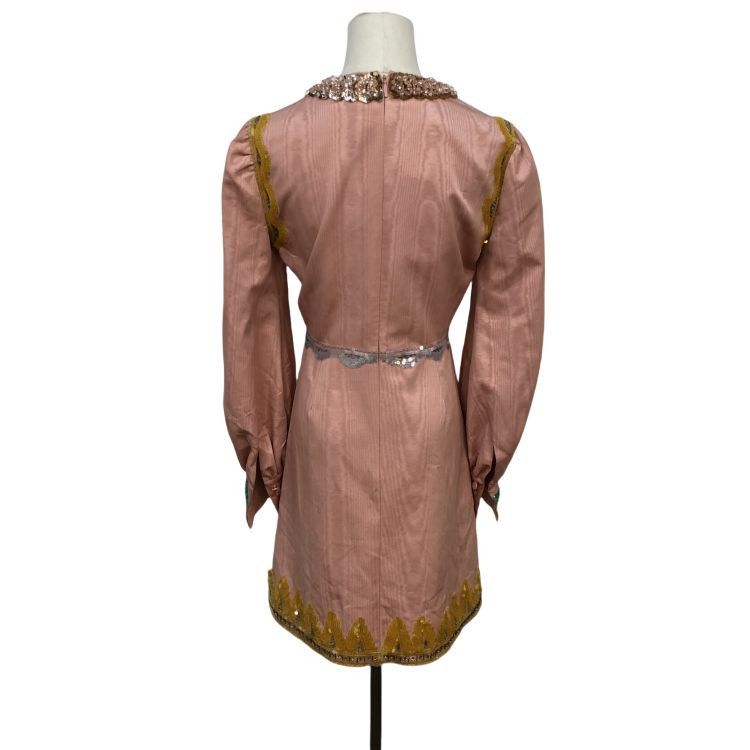 Gucci Gucci Embellished Pink Mini Dress Size 40 Size S / US 4 / IT 40 - 2 Thumbnail