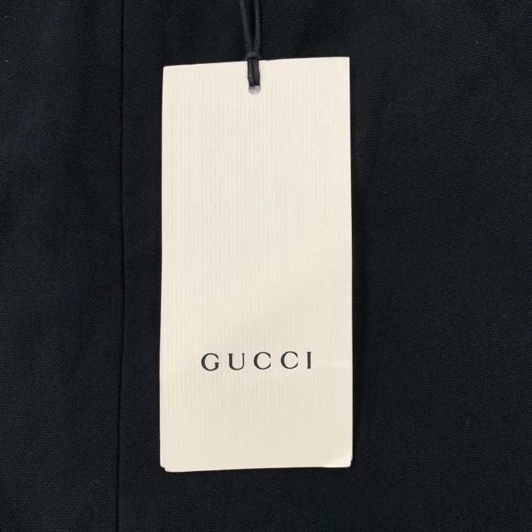 Gucci Gucci Leather Trim Midi Dress XS Size XS / US 0-2 / IT 36-38 - 4 Thumbnail