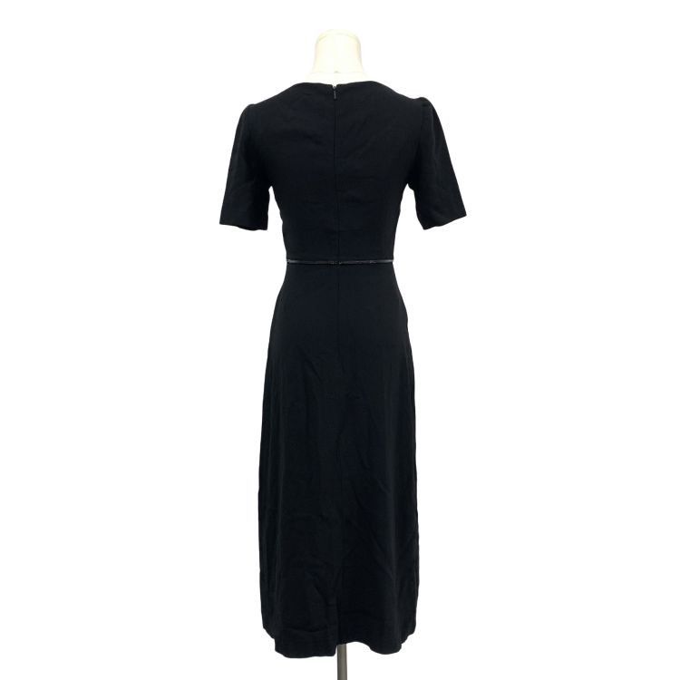 Gucci Gucci Leather Trim Midi Dress XS Size XS / US 0-2 / IT 36-38 - 2 Thumbnail
