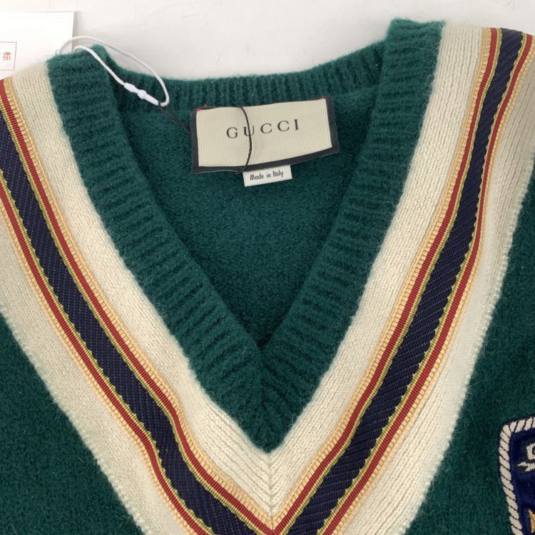 Gucci Gucci Anchor Crest Sweater Size US S Size US S / EU 44-46 / 1 - 5 Thumbnail