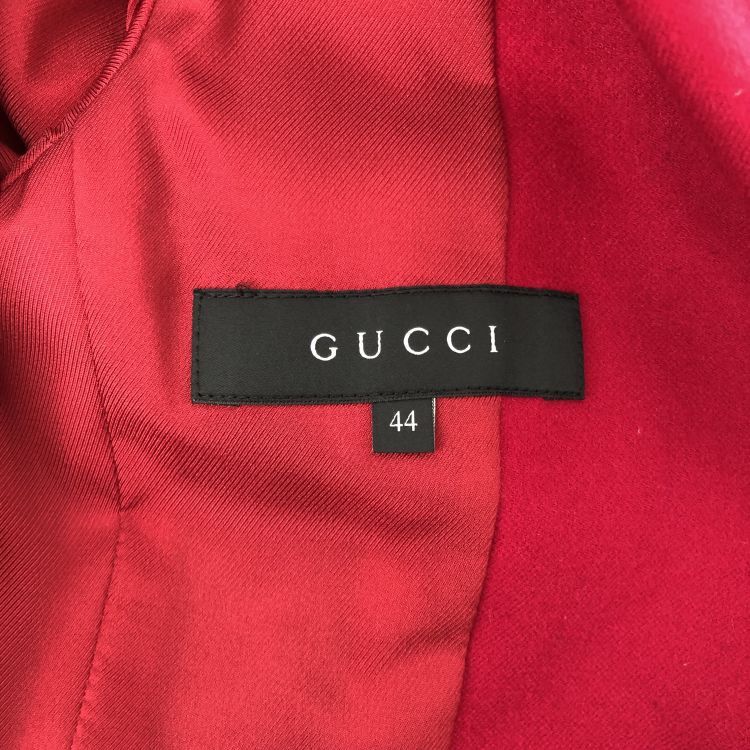 Gucci Gucci Magenta Wool Blend Blazer Size 44 Size M / US 6-8 / IT 42-44 - 3 Thumbnail