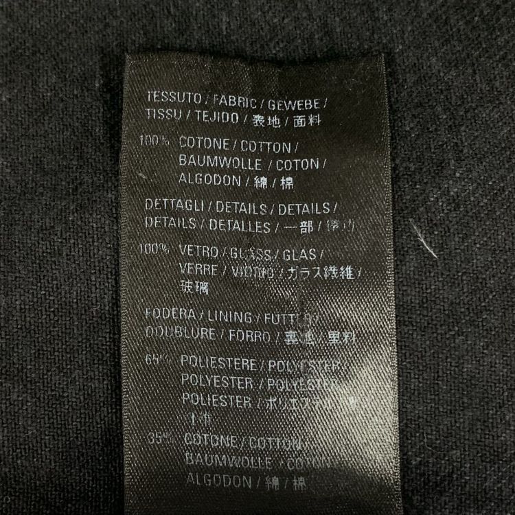 Balenciaga Balenciaga Crystal Logo Denim Jacket Size 34 Size XXS / US 00 / IT 34 - 5 Thumbnail