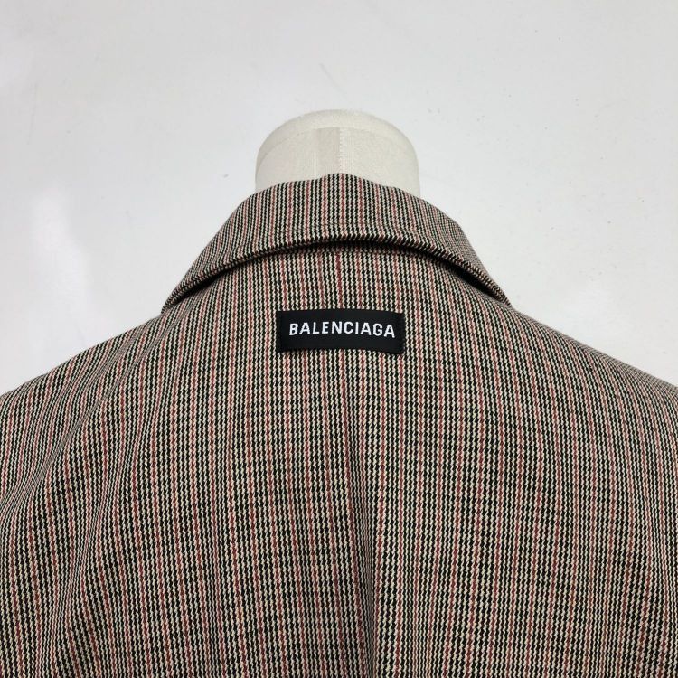Balenciaga Balenciaga Checkered Coat Size 38 Size XS / US 0-2 / IT 36-38 - 10 Thumbnail