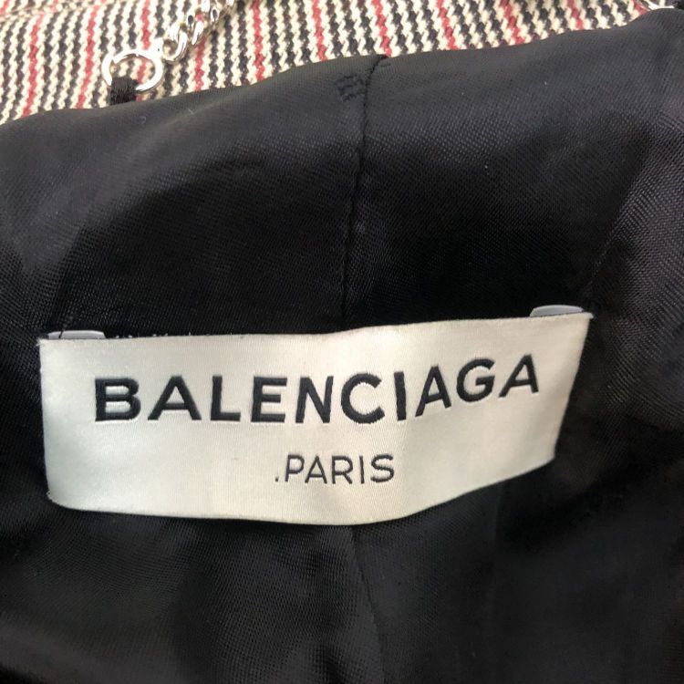 Balenciaga Balenciaga Checkered Coat Size 38 Size XS / US 0-2 / IT 36-38 - 3 Thumbnail