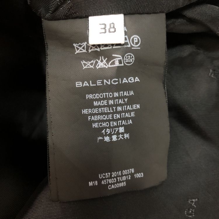 Balenciaga Balenciaga Checkered Coat Size 38 Size XS / US 0-2 / IT 36-38 - 4 Thumbnail