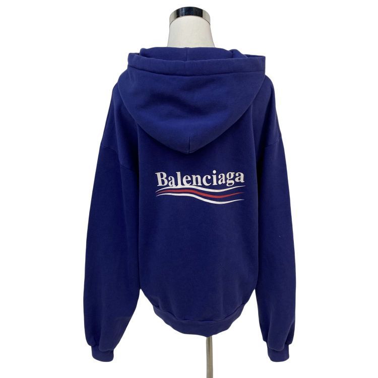 Balenciaga Balenciaga Wave Logo Hoodie Size M Size US M / EU 48-50 / 2 - 2 Thumbnail