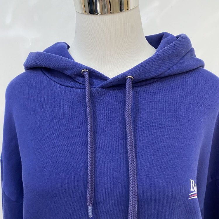 Balenciaga Balenciaga Wave Logo Hoodie Size M Size US M / EU 48-50 / 2 - 8 Thumbnail