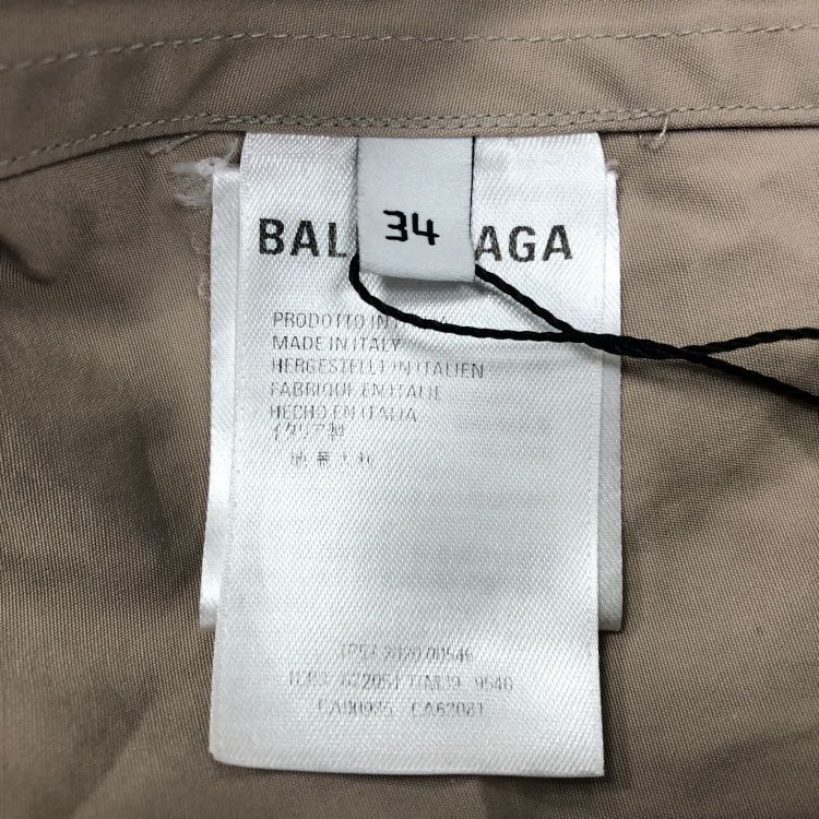 Balenciaga Balenciaga Logo Print Button Up Shirt Size 34 Size XXS / US 00 / IT 34 - 4 Thumbnail