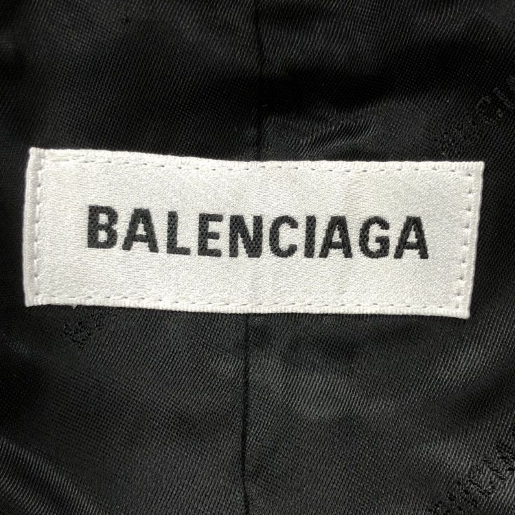 Balenciaga Balenciaga Plaid Double Breasted Blazer Size 34 Size XXS / US 00 / IT 34 - 3 Thumbnail