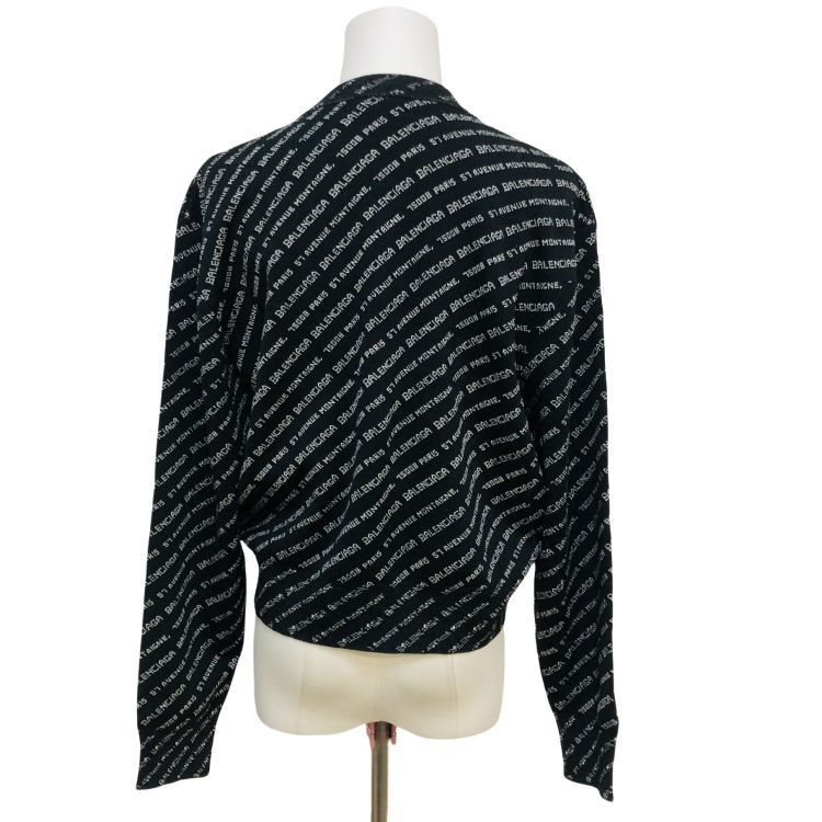 Balenciaga Balenciaga Logo Avenue Montaigne Sweater Size 36 Size XS / US 0-2 / IT 36-38 - 2 Thumbnail